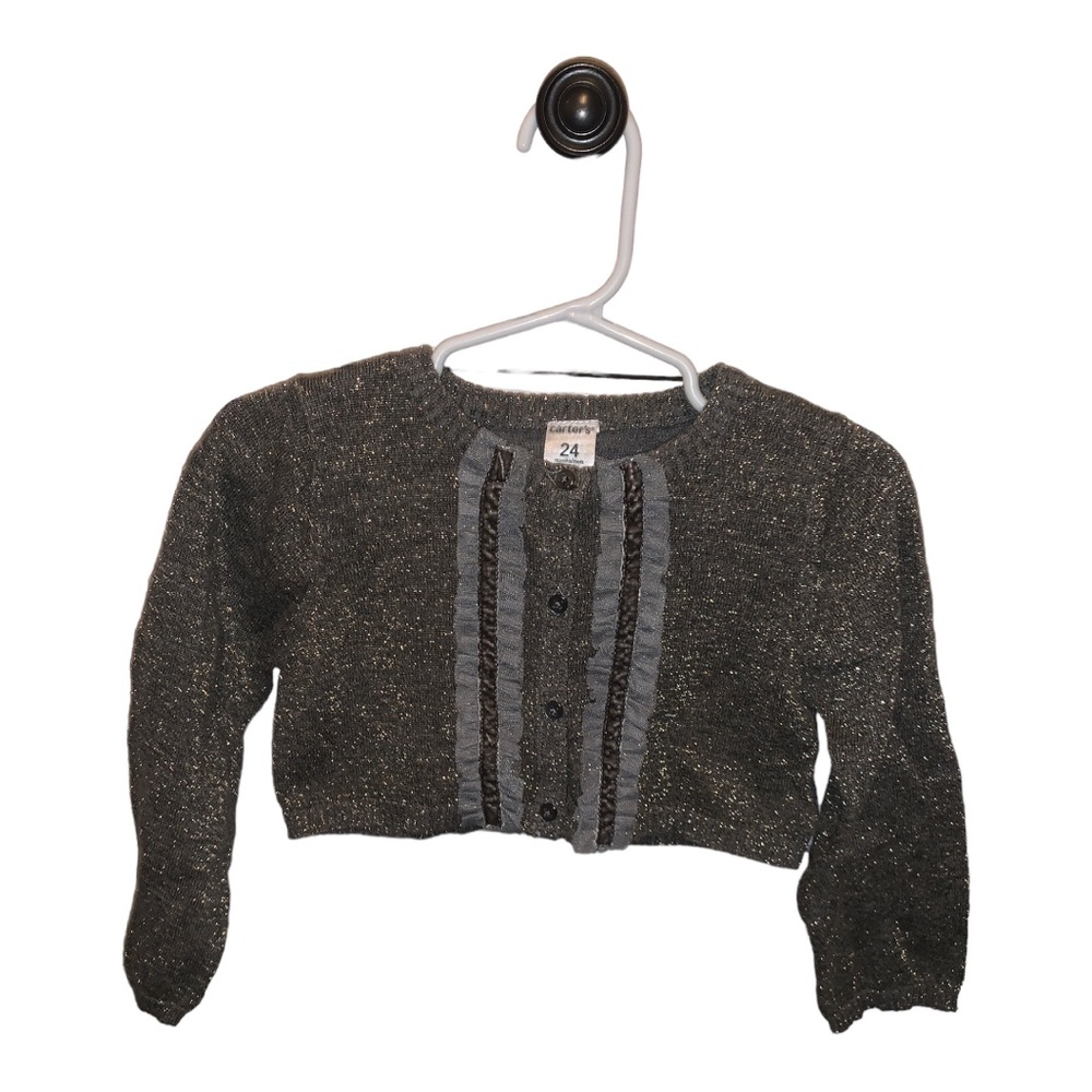 Toddler pull over/cover up sweater size 24m carter
